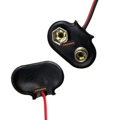 9V Battery Snap with Alligator Clips, 20Pcs 9 Volts Battery Clip to Dual Alli…