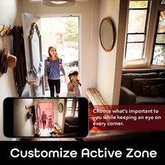 Geeni Look 2 Pack 1080p HD Smart Wi-Fi Security Camera System with Voice Control