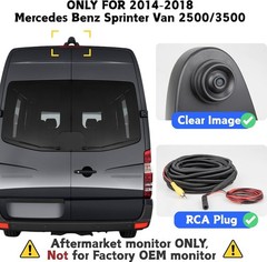 EWAY Backup Camera for Mercedes Sprinter 2014-2018 High Roof