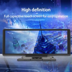 10″ Portable Bluetooth Car Stereo Wireless CarPlay Android Auto Touch Screen AUX