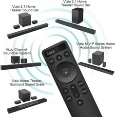 Original Vizio Soundbar LCD Remote Control For All Vizio Sound Bar Home Theater
