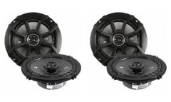 4) KICKER 43CSC654 CSC65 6.5″ 1200W RMS 4-Ohm Car Audio Coaxial Speakers