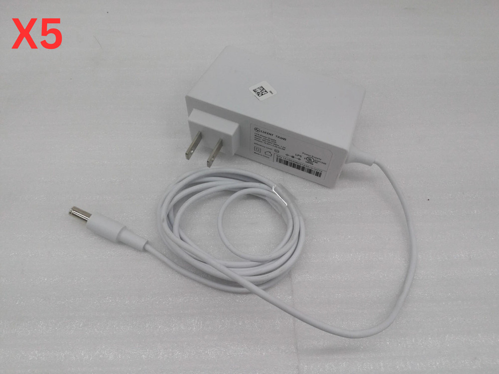 Lot of 5 – Universal Verizon 12V 3.5A 42W AC/Adapter Power Supply 1A105-1235