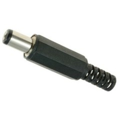 10 pcs 2.1mm x 5.5mm Male DC Power Plug Socket Jack Connector Adapter