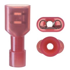 400x Insulated Male Female Spade Terminal Crimp Quick Disconnect Wire Connectors