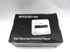 Portable CD/DVD Player Wall Mountable Music CD DVD Player FM Radio Built-in