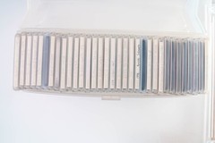 Sony 33-Disc Color Minidisc Lot Red Blue Green Black Case [USED]