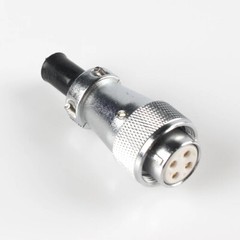 Aviation plug H20-4 Core Ceramic Plug 4 pin for CNC 2.2 KW Spindle Motor