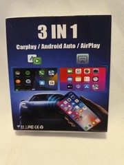 New 3 IN 1 CarPlay/Android Auto/AirPlay Wireless Adapter Plug & Play Easy To Use