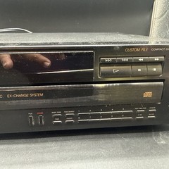SONY CDP-C445 CD Player 5-Disc Carousel Changer No Remote, Tested & Working