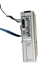 Sony Walkman WM-F1 FM Cassette Player Vintage Tested Working Japan With Manual