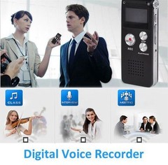 Digital Voice Recorder Dictaphone Audio Sound Recorder Mini Small MP3 Lecture