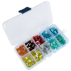 120 pc Low profile Mini Car Fuse Auto Car Motorcycle SUV Fuses Kit APM ATM