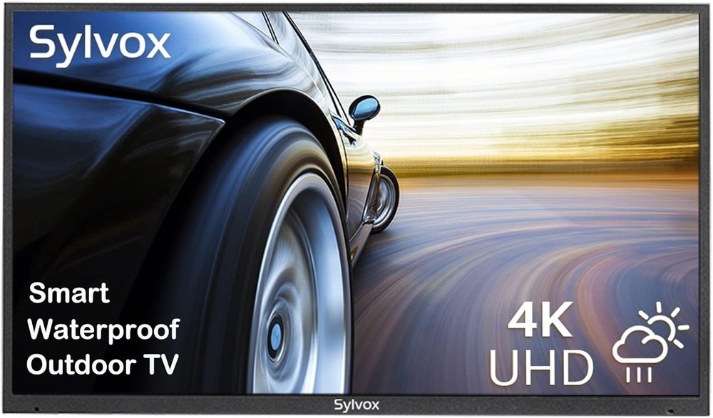 SYLVOX 55″ outdoor TV 1000Nits 4k UHD Linux System support Android Screencast
