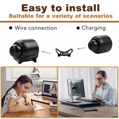 1080P Mini Camera CCTV WiFi HD IP Night Vision Camcorder Home Security Cam US