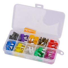 120pcs MINI Blade Fuse Assortment Auto Car Motorcycle SUV FUSES Kit APM ATM US