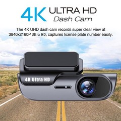 GPS 4K Dash Cam Wireless WiFi Front Car DVR Camera Video Recorder G- Sensor