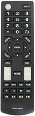 Replace Remote Control NS-RC4NA-18 fit for Insignia LED LCD Smart TV NSRC4NA18