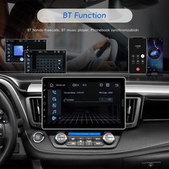 10.1” Single 1 Din Touch Rotatable Scree Car Stereo Radio Apple/Android Carplay