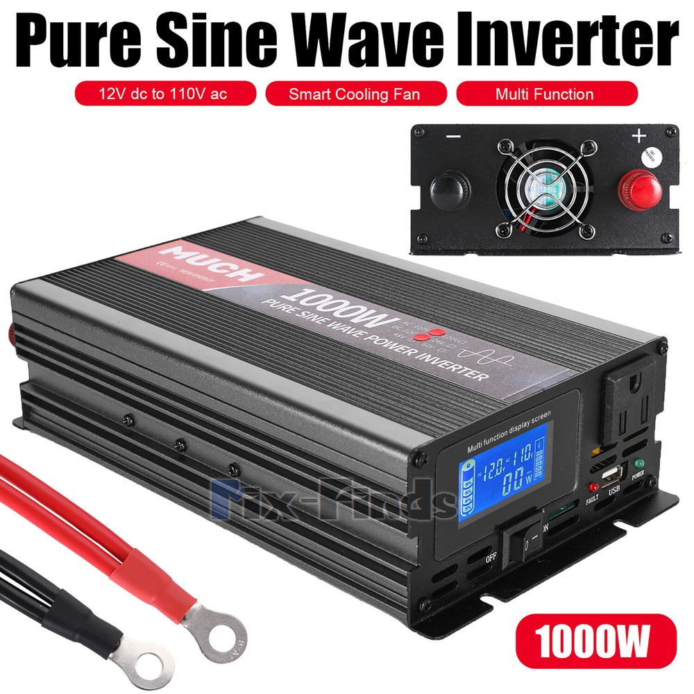 Reliable Pure Sine Wave Power Inverter 1000w 3000w 4000w 12V to 110V Converter