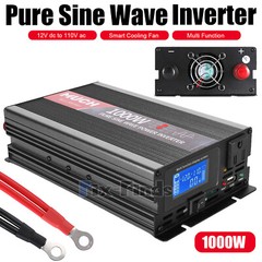 Reliable Pure Sine Wave Power Inverter 1000w 3000w 4000w 12V to 110V Converter