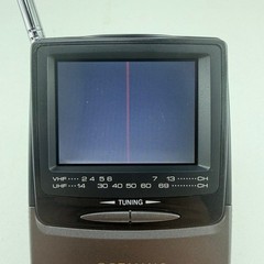 OPTIMUS TFT Active Matrix LCD Color Mini TV UHF and VHF Portable Hand Held Small