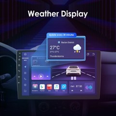 10.1″ Car GPS Android 12 8-Core 8+128GB 2 Din Stereo Radio Car Auto Play DSP