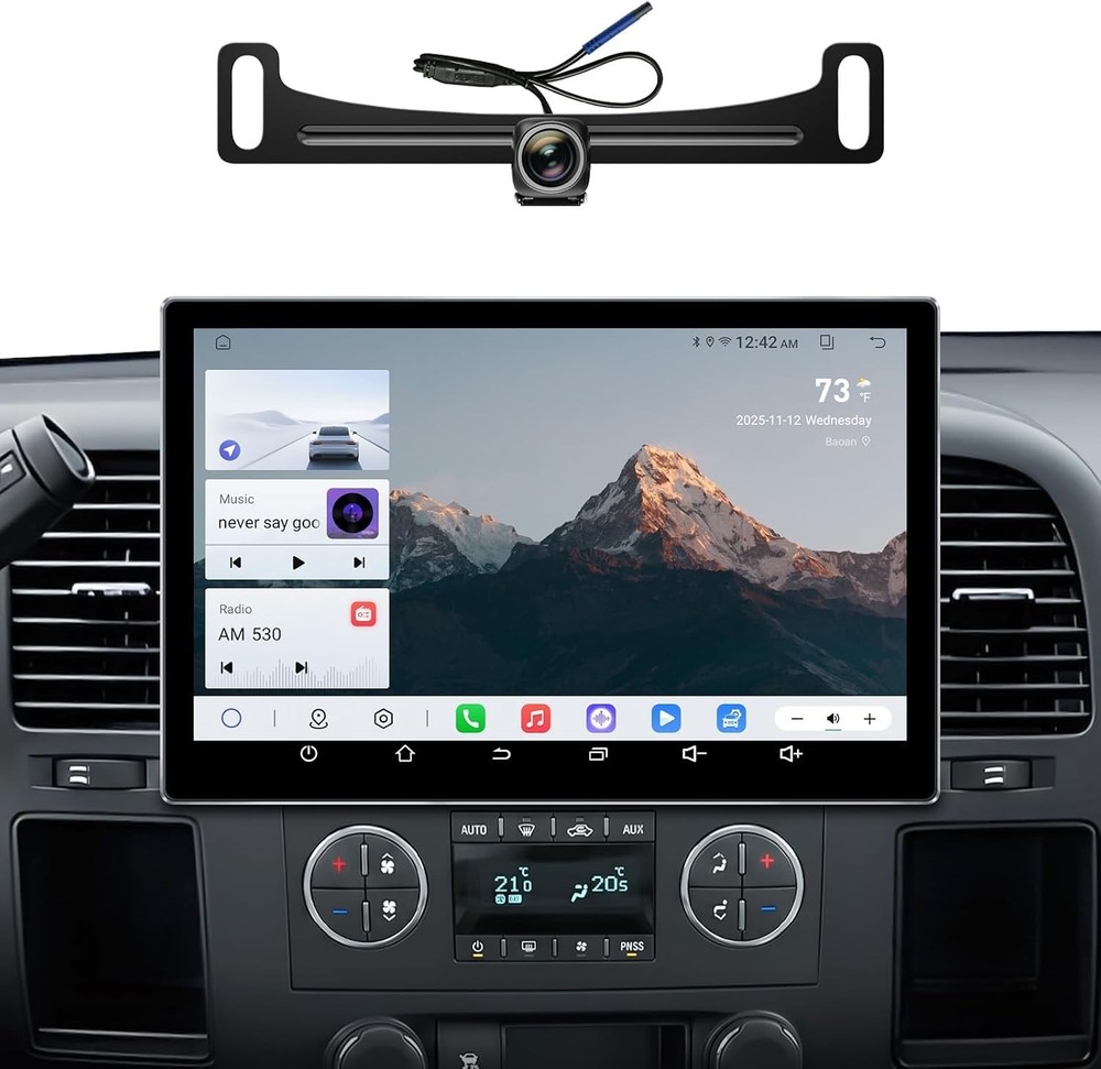 11.5″ Touchscreen Stereo for Chevy, GMC, Buick–Backup Cam, READ 4 MODELS & YRS