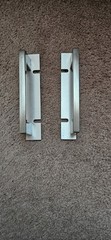 Vintage Pioneer Spec Compatible Handles. 4 Inch rack space hole and 7 inch tall