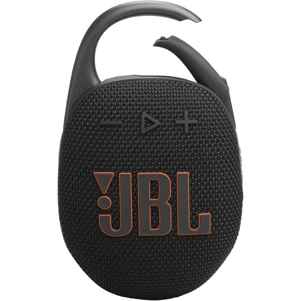 JBL JBLCLIP5BLKAM-Z Clip 5 Portable Speaker, Black – Certified Refurbished