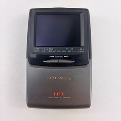 OPTIMUS TFT Active Matrix LCD Color Mini TV UHF and VHF Portable Hand Held Small