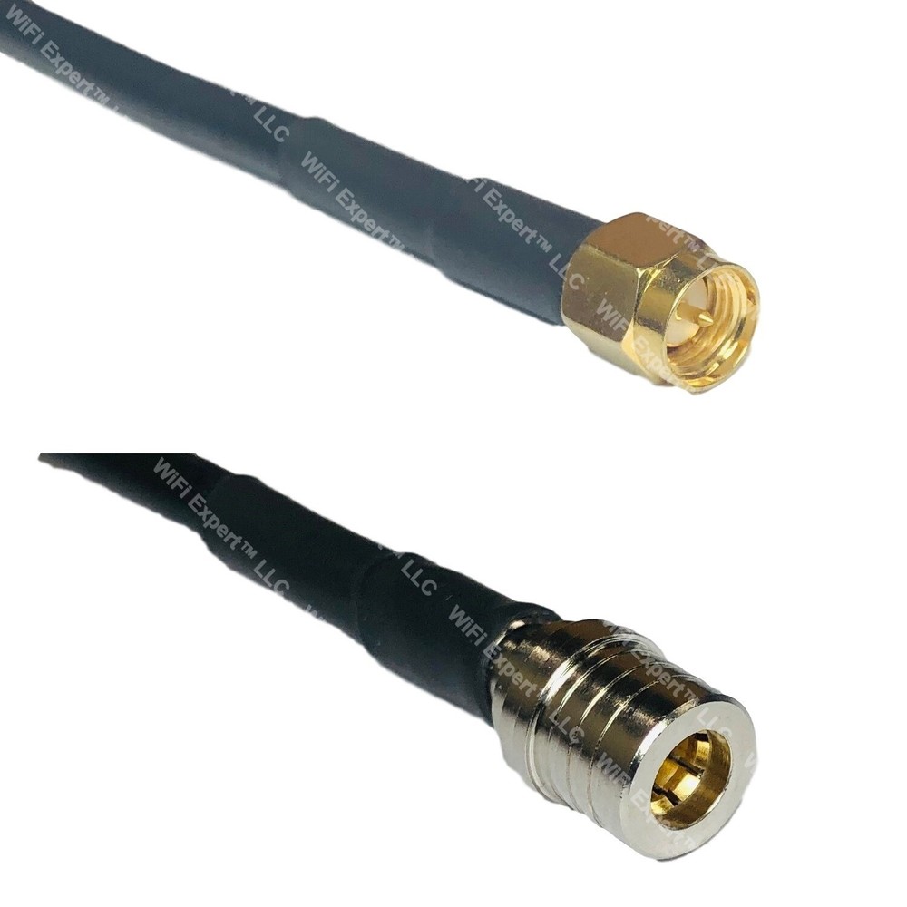 RFC240 SMA MALE to QMA MALE Coax RF Cable USA-Ship Lot
