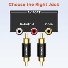 4PCS RCA Male to Male Couplers, Gold Plated Barrel Connectors for Audio & Video