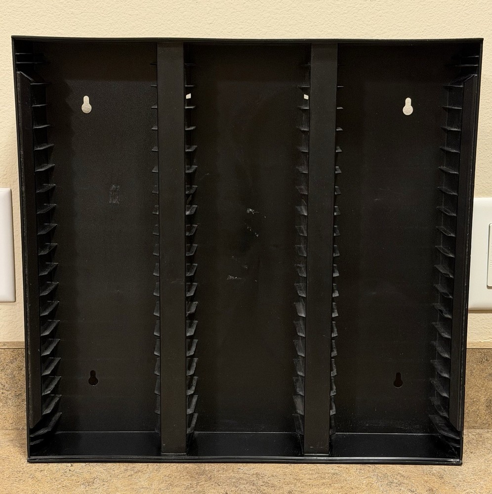 VTG Alpha Cassette 60 Rack Wall Mountable Storage Holder Shelf – 60 Tapes NICE!