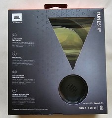 JBL Harman Tune 510BT Wireless Bluetooth On-ear Headphones — Black, New