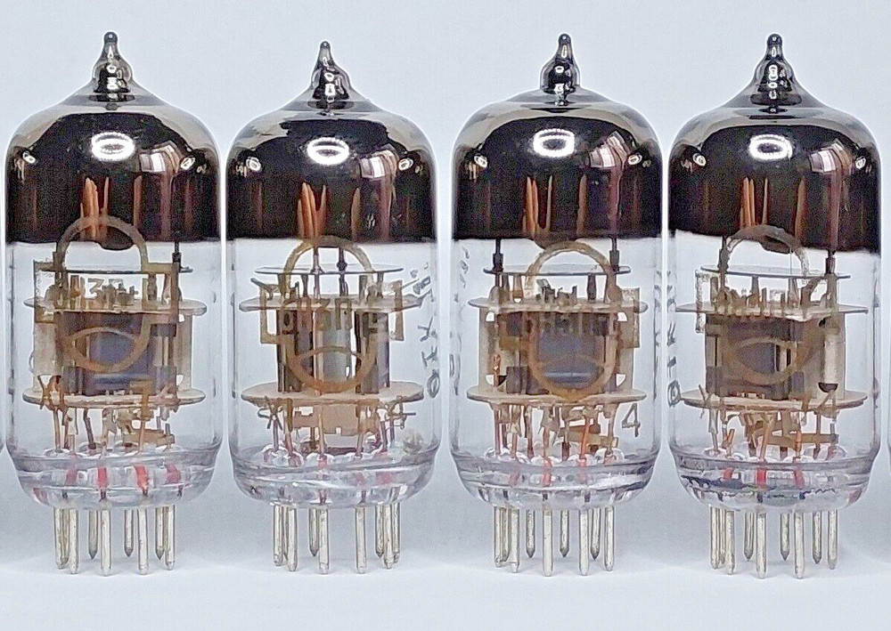 US Stock! 4x 6N3P-E 6N3 6CC42 6385 ECC42 Same Date 1970s tubes NEW OTK