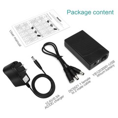Talentcell Rechargeable 12V 3000Mah Lithium Ion Battery Pack For Led S
