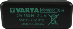 VARTA Rechargeable Mempac Micro Battery NiMH 2/V150H 55615-702-012