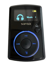 Sansa Clip 2GB Digital Media MP3 Player Black FM Radio and Voice Recorder G2U