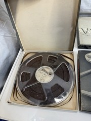 Vintage Scotch Knight Reel to Reel Tape Lot 7″ Plastic Reels 1950s Audio 6pc