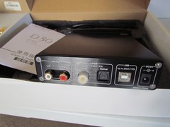 TOPPING D30 USB DAC Hi-Res Audio DSD Digital Analog Converter Black Open Box