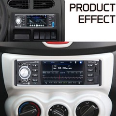 Single 1 Din Touch Screen 4″ In-Dash Head Unit Car Radio Stereo Bluetooth RDS/AM