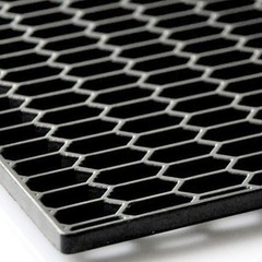 47”x16” ABS Car Racing Honeycomb Mesh Grill Spoiler Bumper Vent Universal US
