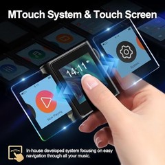 M0s MP3 Player with Bluetooth 5.0 Hi-Fi Lossless Sound Music Without SD card