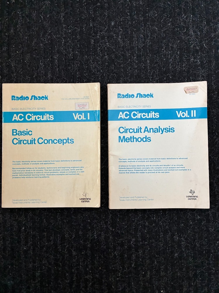 Radio Shack AC Circuits Vol. I and Vol.II