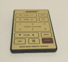 Genuine Bose Wave Radio AWR1-1W AWR1-1G AWR131 AWR113 Remote Control W/Battery