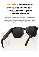 2k Smart AI Glasses for Men, Women, 8 MP Video Camera With Charging Case
