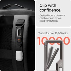 For AirPods Pro 2 | Spigen Lanyard with Carabiner Durable Strap with Clip