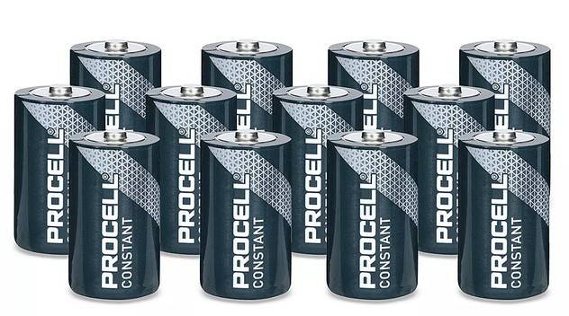 DURACELL PC1300 Duracell Alkaline Battery, D, 1.5V (Pack of 24) Exp Mar 2032