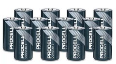 DURACELL PC1300 Duracell Alkaline Battery, D, 1.5V (Pack of 24) Exp Mar 2032